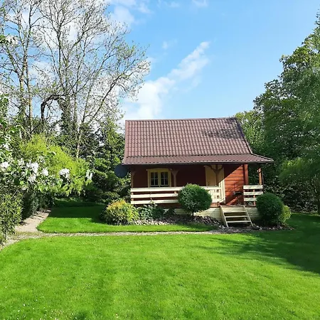Dorf Stille - Huetten In Den Gaerten Magra - Weiss Prázdninový dům Zakrzewo (Slawno)